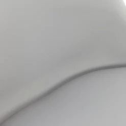 Tabouret snack mi-hauteur 'LEMON MINI' gris avec pied en métal blanc