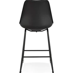 Tabouret snack mi-hauteur 'CHOKO MINI' noir