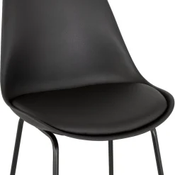 Tabouret snack mi-hauteur 'CHOKO MINI' noir