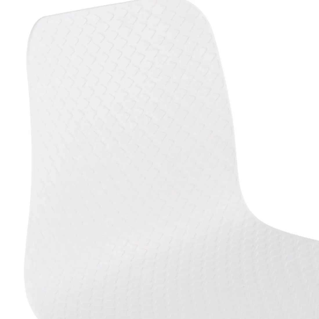 Tabouret snack mi-hauteur 'MOZAIK MINI' blanc style scandinave