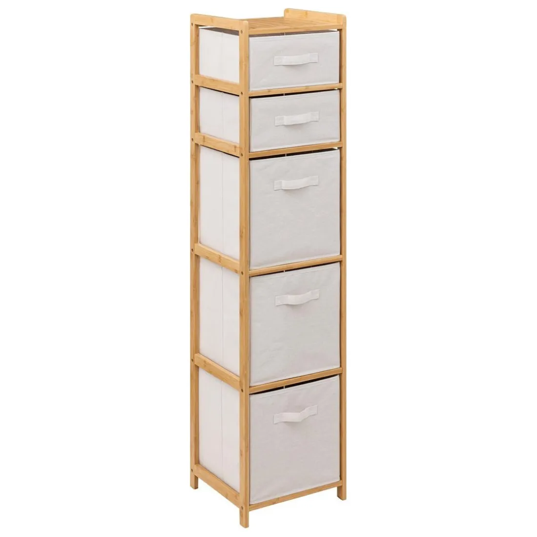 Étagère avec 5 paniers