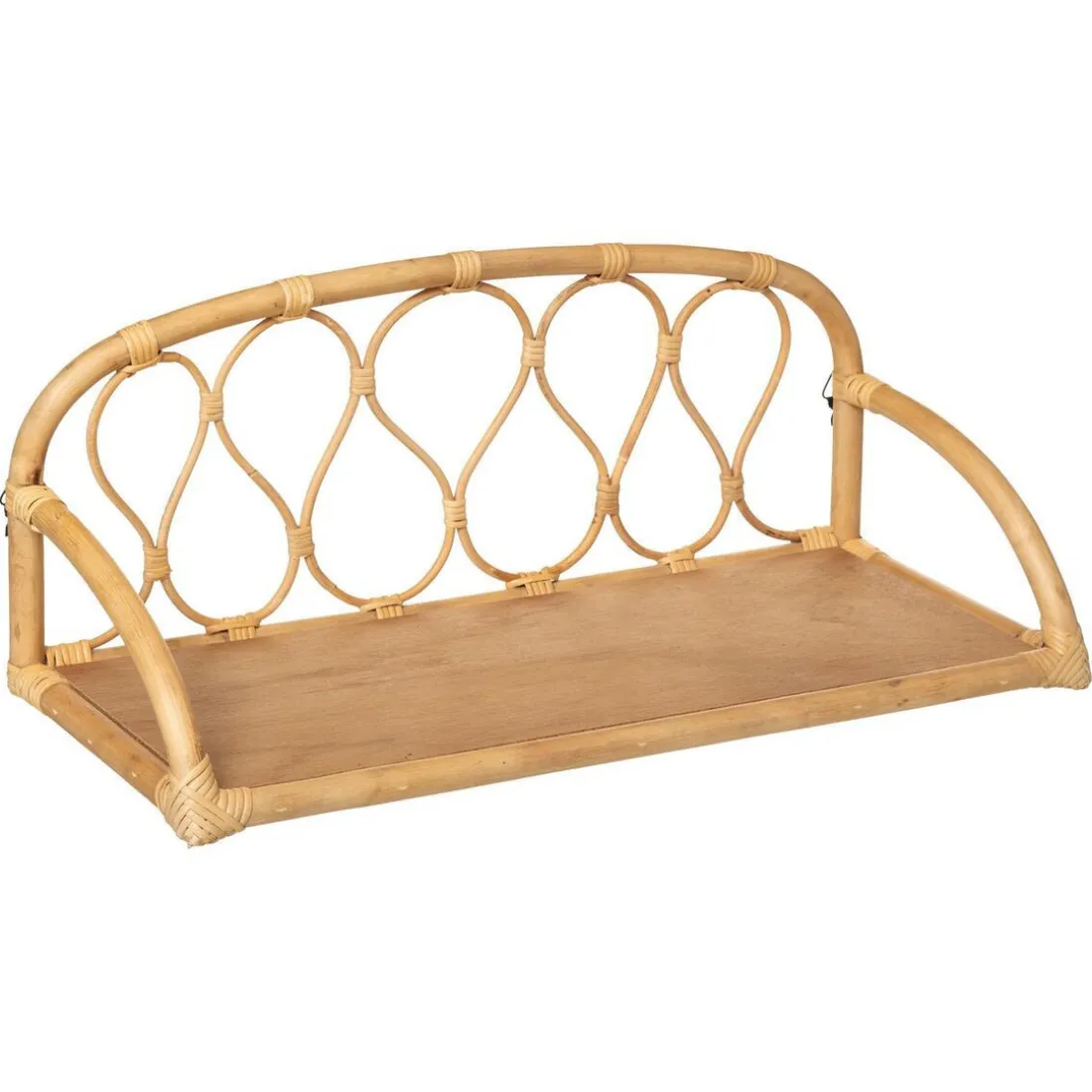 Étagère en Rotin beige