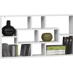 Étagère murale 8 cases blanc CLEO