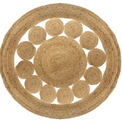 Tapis ajouré vent jute D120