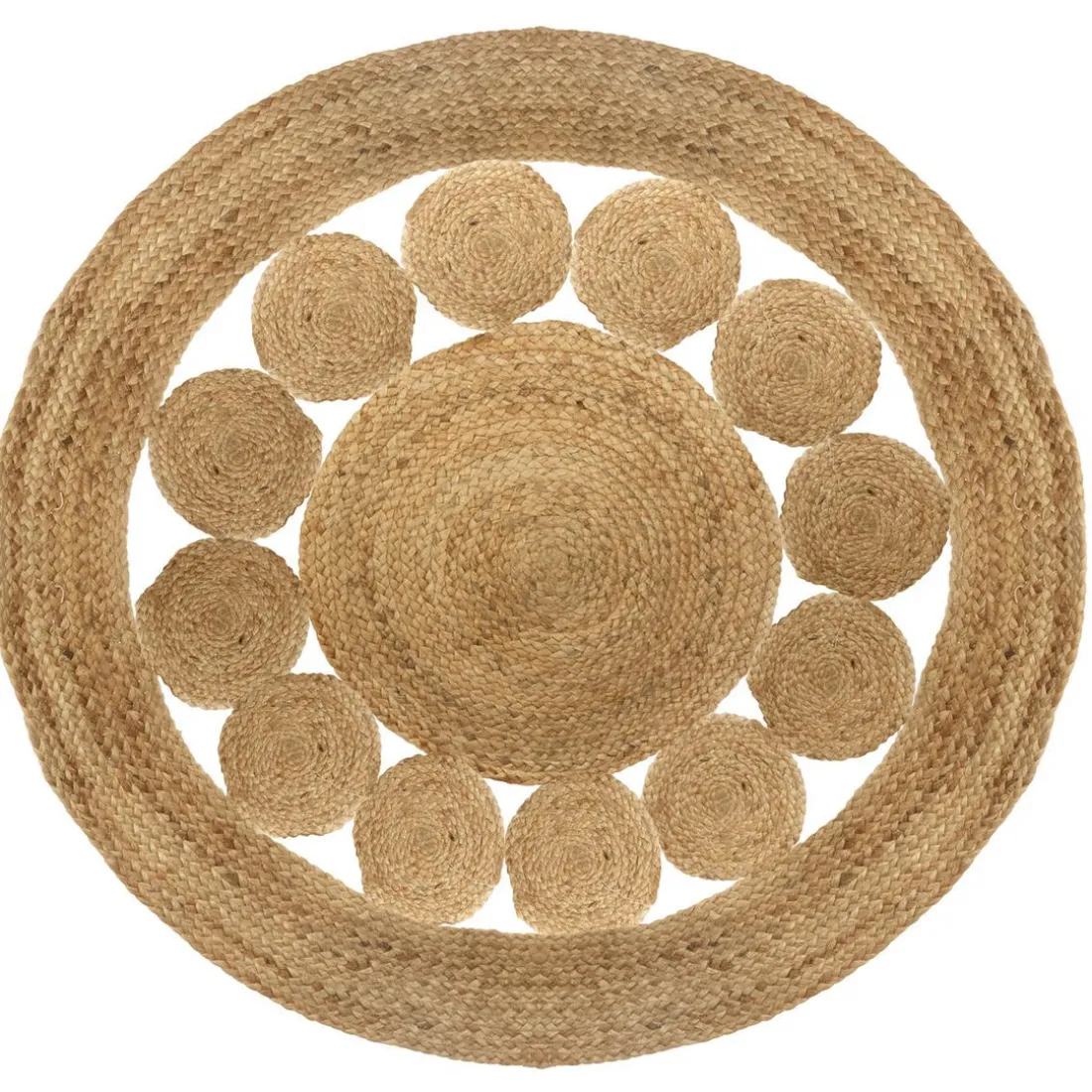 Tapis ajouré vent jute D120