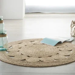 Tapis ajouré vent jute D120