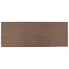 Tapis anti-dérapant tissu chiné gris