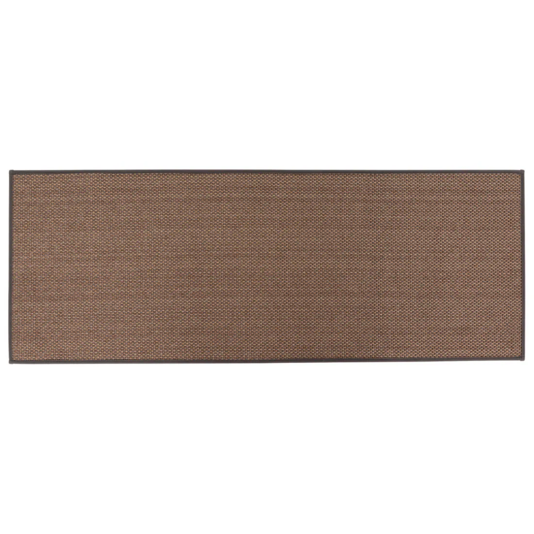 Tapis anti-dérapant tissu chiné gris