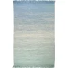 TAPIS BLEU EN COTON