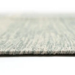 TAPIS BLEU EN COTON