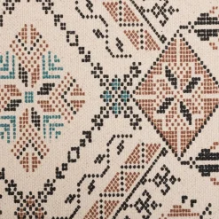 Tapis de Salon Antidérapant ETNI Beige
