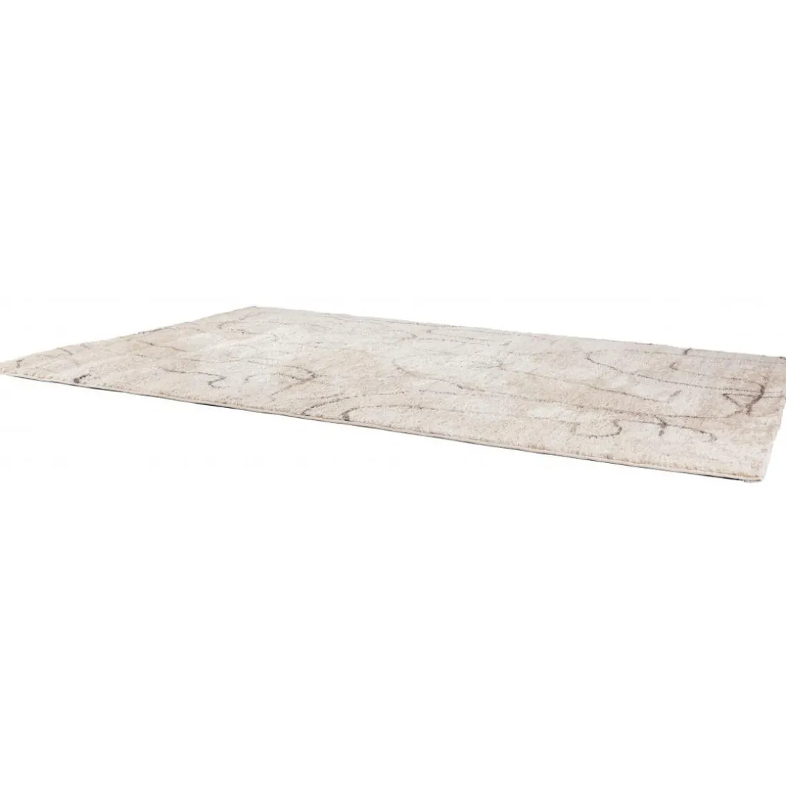 Tapis d'intérieur design Neige LIVIA gris 200 x 290 cm