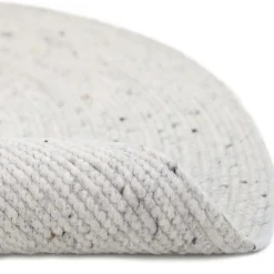 TAPIS EN LAINE NATURAL L