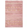 Tapis enfant girly en jute rose