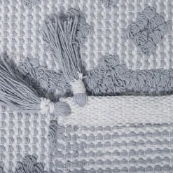 Tapis enfant naturel & écru BLONDER Gris