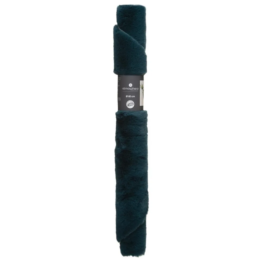 Tapis four extra doux bleu canard D 80