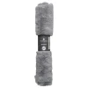 Tapis four extra doux gris 60 x 90