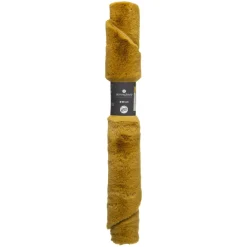 Tapis four extra doux ocre D 80
