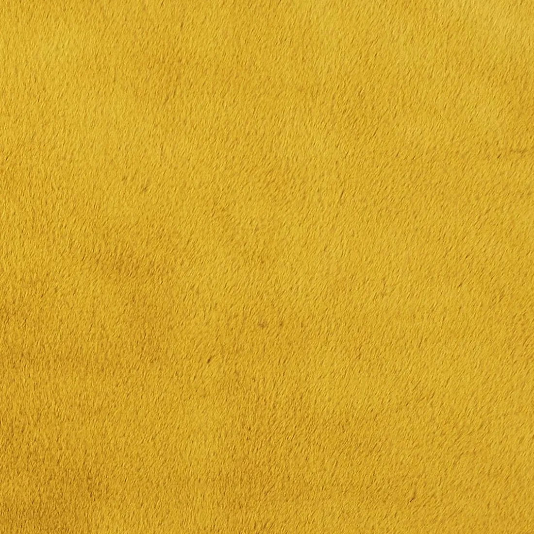 Tapis Imitation Poil Fin Moutarde 120x170cm en polyester