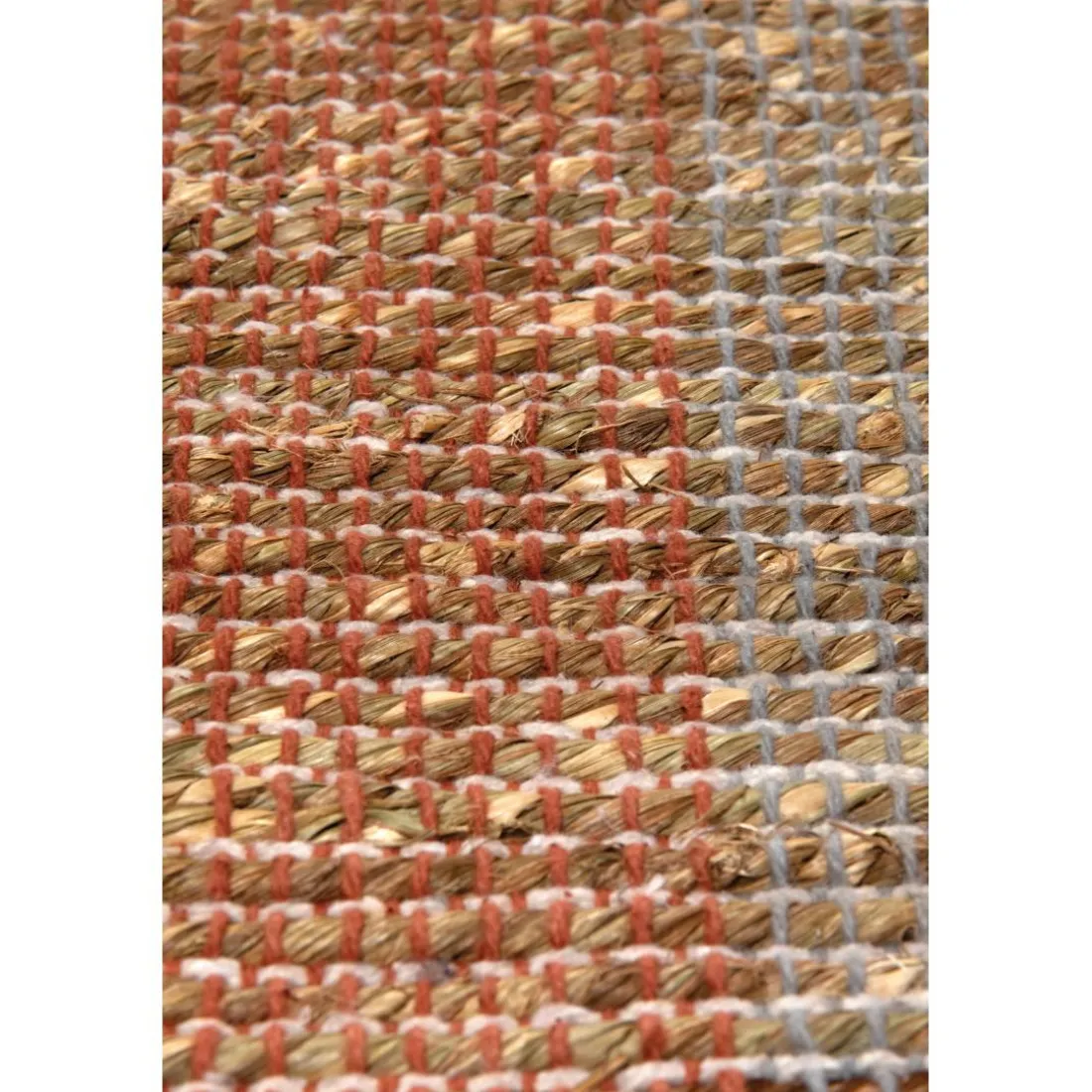 Tapis rectangulaire Karan Terracotta
