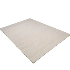 Tapis rectangulaire 160x230cm laine texturée nuances de beige SACHA
