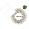 Tapis rond etnik D120