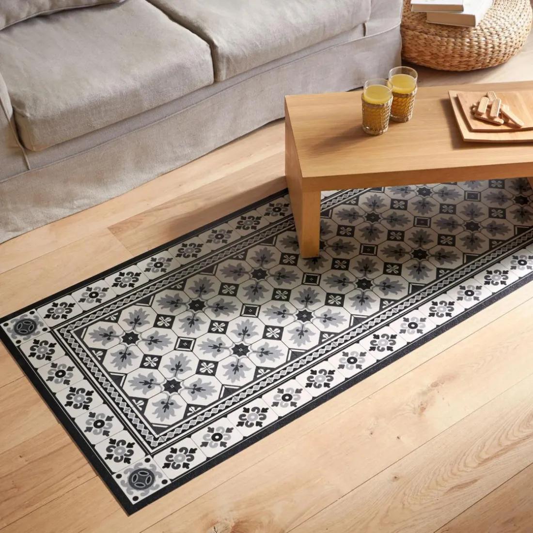 Tapis Vinyl Carbone