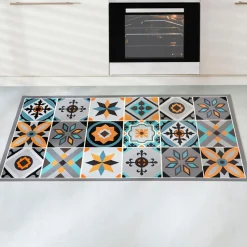 Tapis Vinyl Moutarde