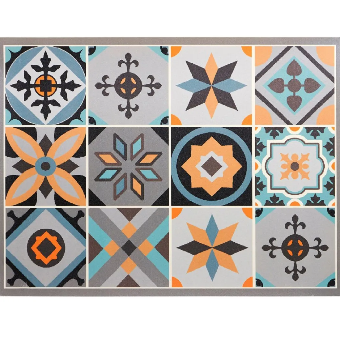 Tapis Vinyl Moutarde