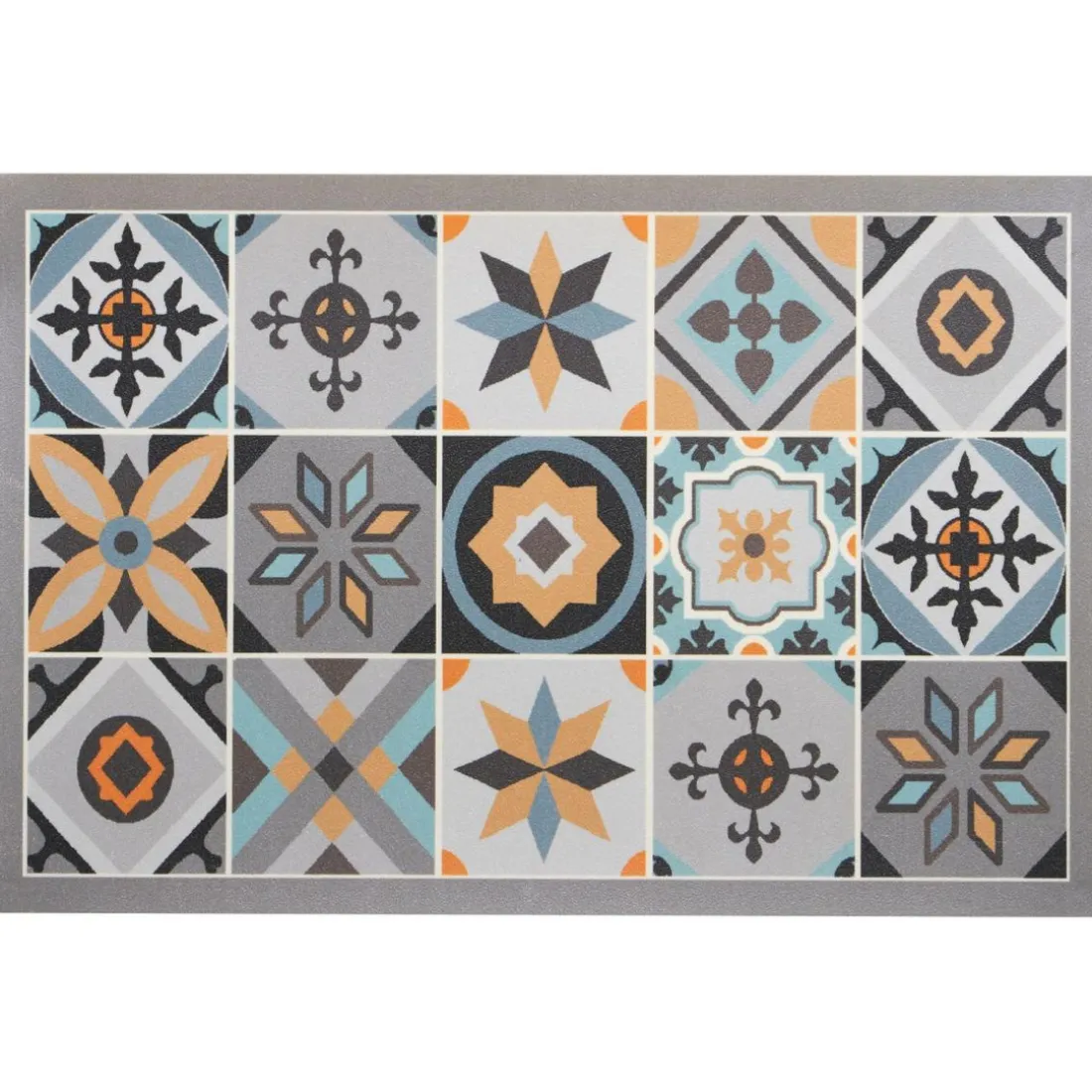 Tapis Vinyl Moutarde