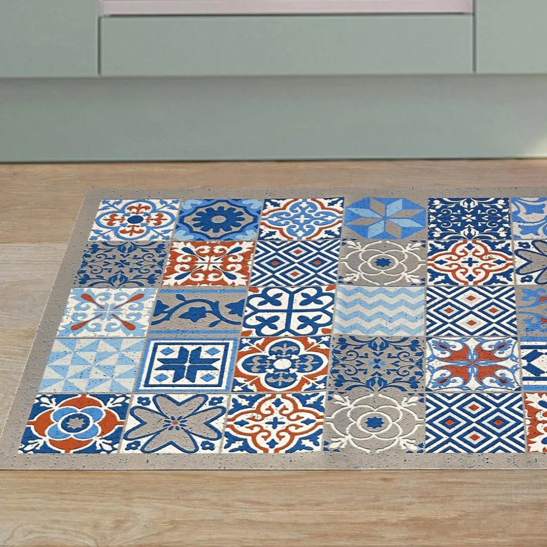 Tapis Vinyle MALBAR Gris