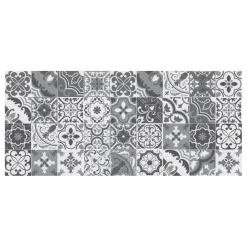 Tapis Vinyle Mosaïque gris Boîte 50x112