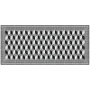 Tapis Vinyle Mosaïque noir Boîte 50x112