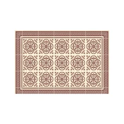 Tapis Vinyle Mosaïque noir Boîte 50x75