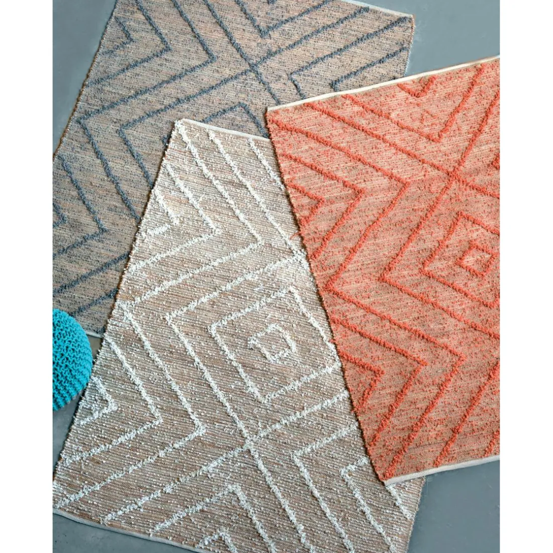 Tapis Worgan Gris 120 x 180