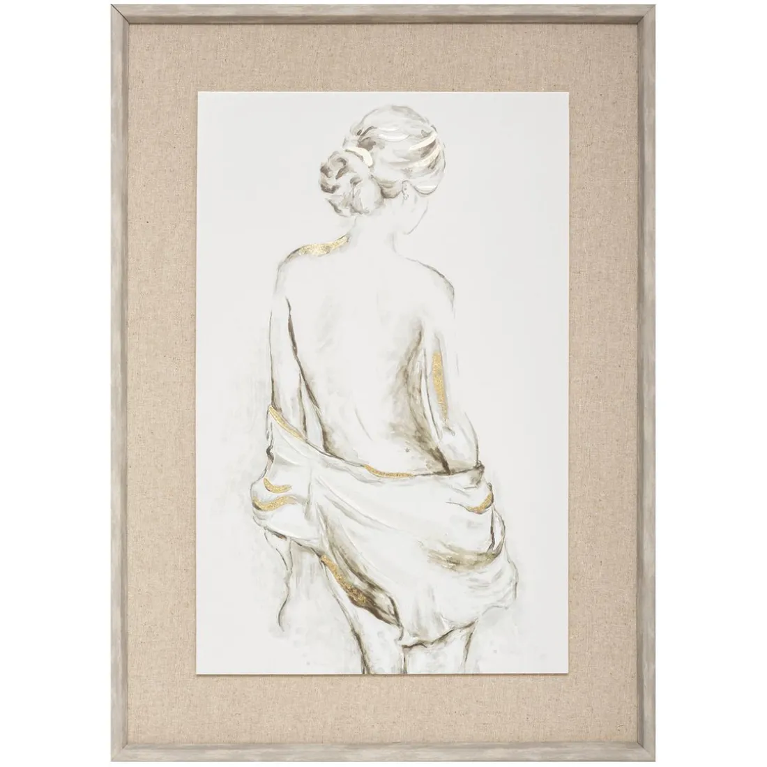 Toile imprimée Portrait encadrée 73 x 53 cm