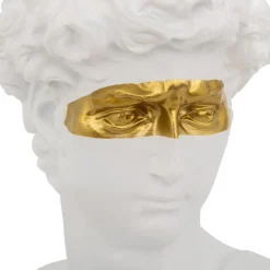Tête à poser résine David blanc
