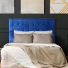 Tête de lit Luxor Velours Bleu