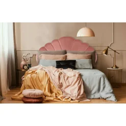 Tête de lit Mermaid 160 cm Velours Rose