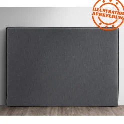 Tête de lit 'TIESTO' avec revêtement en tissu gris anthracite