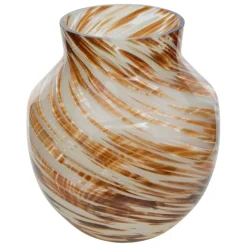 Vase Arvo Marron