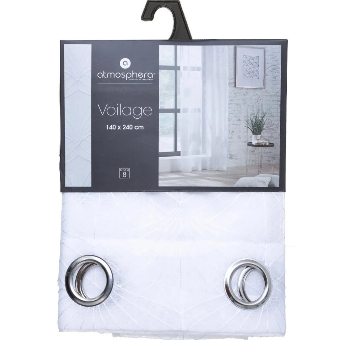 Voilage Brodé 140x240cm
