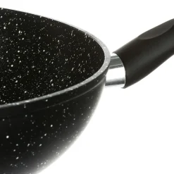 Wok aluminium forgé