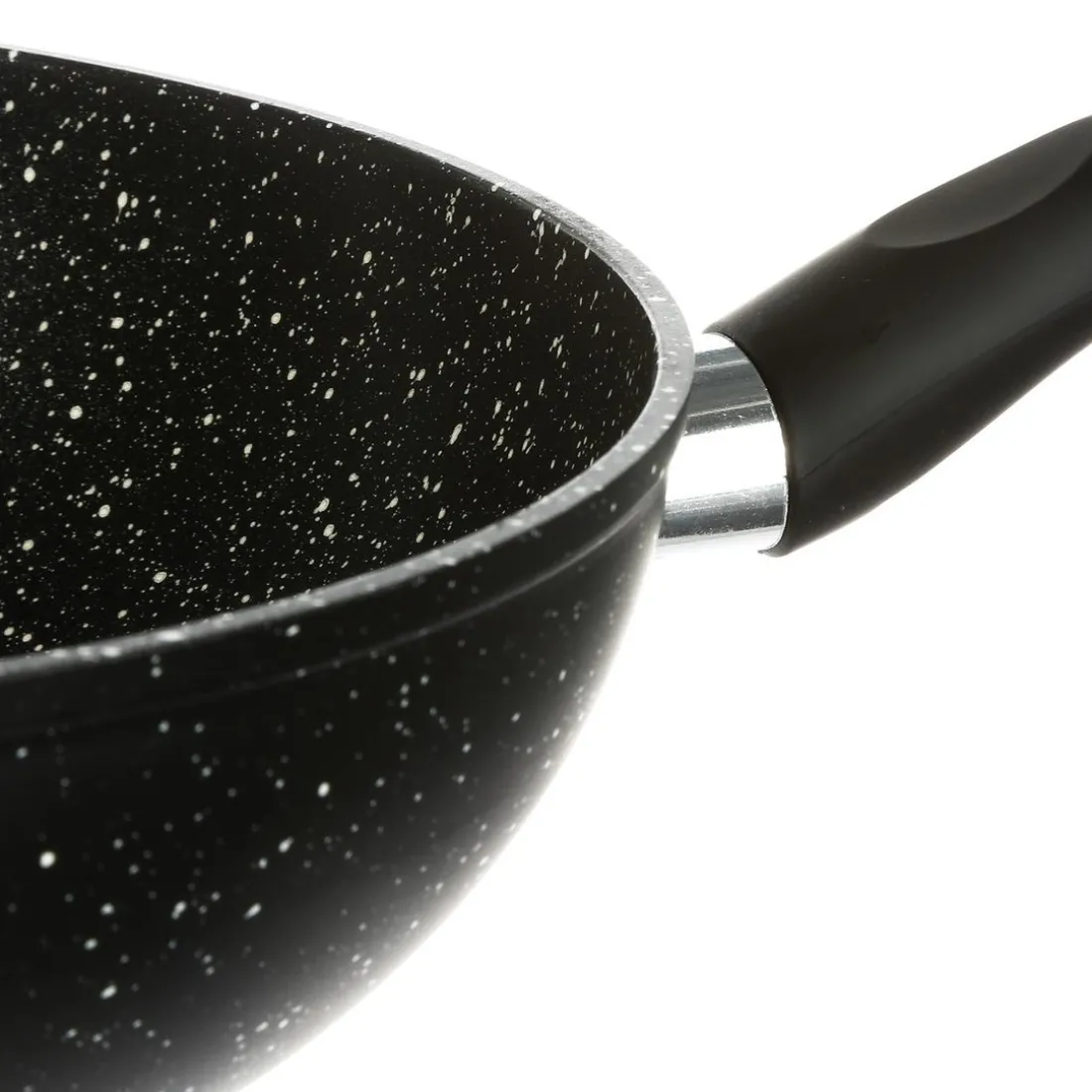 Wok aluminium forgé